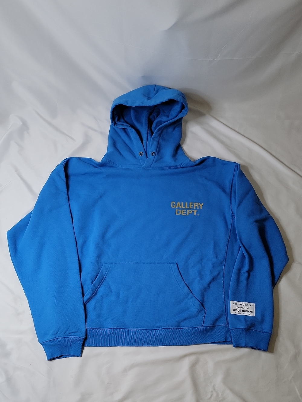 Gallery Dept Blue Logo Hoodie